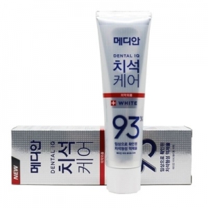 韩国爱茉莉麦迪安牙石护理93洁白牙膏120g（白）