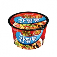 韩国进口方便面三养干拌海鲜碗面105g 韩国进口食品干拌海鲜拉面