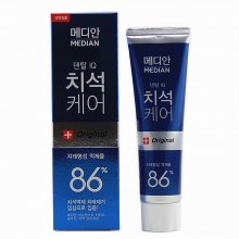 韩国爱茉莉麦迪安86蓝色牙膏120g（祛除口臭）