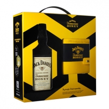 杰克丹尼威士忌蜂蜜味力娇酒礼盒700ml