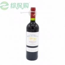 法国塞古城堡红葡萄酒 750ML/瓶 6瓶装