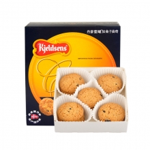 丹麦进口Kjeldsens蓝罐加仑子曲奇饼干 蓝罐曲奇饼干125g/盒