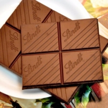 德国进口瑞士莲 特级排装70%可可黑巧克力100g(纤薄浓郁)