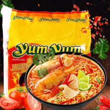 泰国进口养养冬阴功面酸辣虾味浓汤面5包装