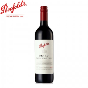 澳大利亚奔富BIN407赤霞珠干红葡萄酒750ml