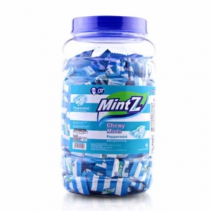 印尼MintZ薄荷味软糖（罐装）500g（清凉舒爽）