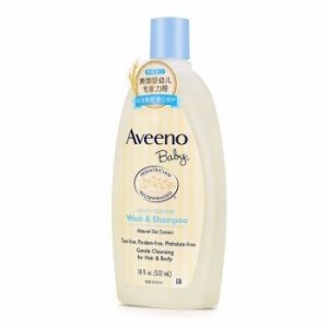 美国进口艾维诺（Aveeno） 婴儿每日倍护洗发沐浴二合一洗发沐浴露532ml