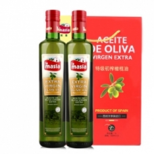 西班牙欧蕾特级橄榄油简装礼盒500ml*2（物理冷榨）