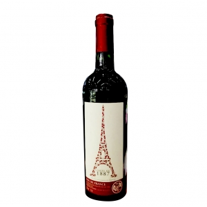 法国埃弗尔铁塔红葡萄酒750ml