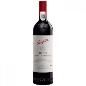 澳大利亚奔富BIN8设拉子赤霞珠干红葡萄酒750ml