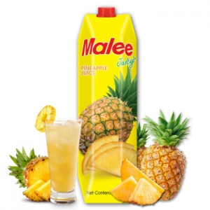 泰国原装进口玛丽Melee菠萝汁饮料1L(缩果蔬汁)