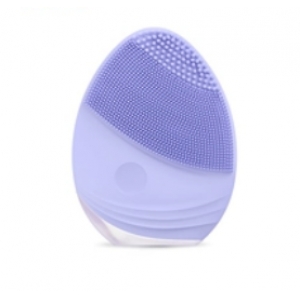 日本V.ONE电动毛孔清洁脸部硅胶贝壳洁面仪 紫色