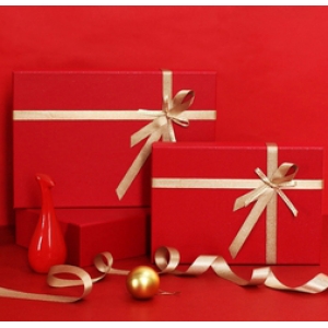 网红金色美度(中号）（21*15*8cm）礼盒包装、礼袋、礼品盒