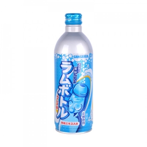 日本三佳丽瓶装波子汽水500g