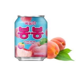 韩国海太果肉果汁水蜜桃味238ml