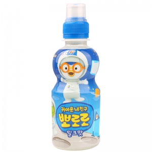 韩国啵乐乐牛奶味饮料235ml