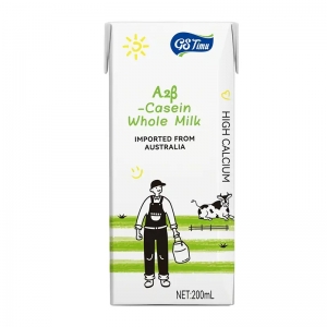 澳大利亚太慕A2酪蛋白全脂纯牛奶200ml